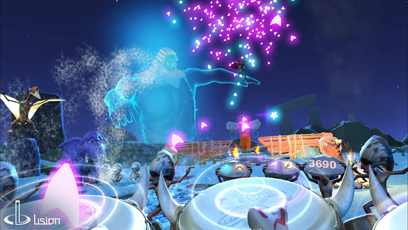 Happy Drummer VR game screenshot