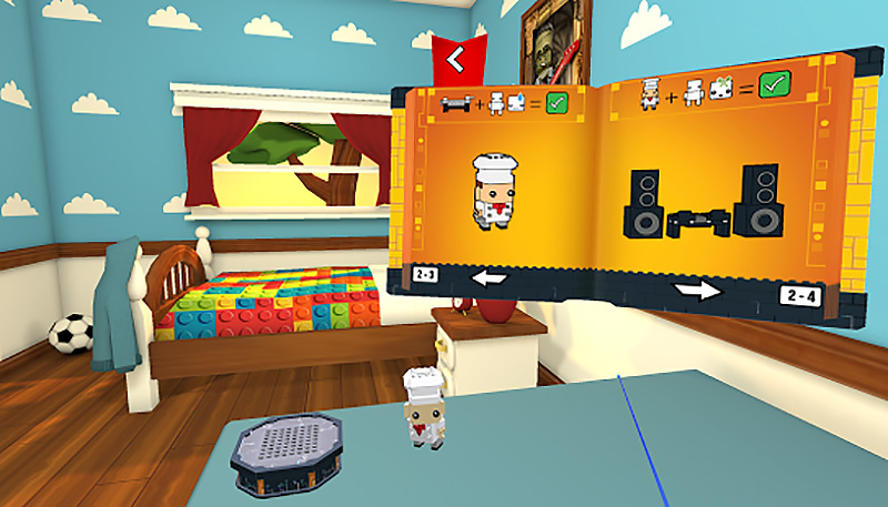 Lego Brickheadz VR game screenshot